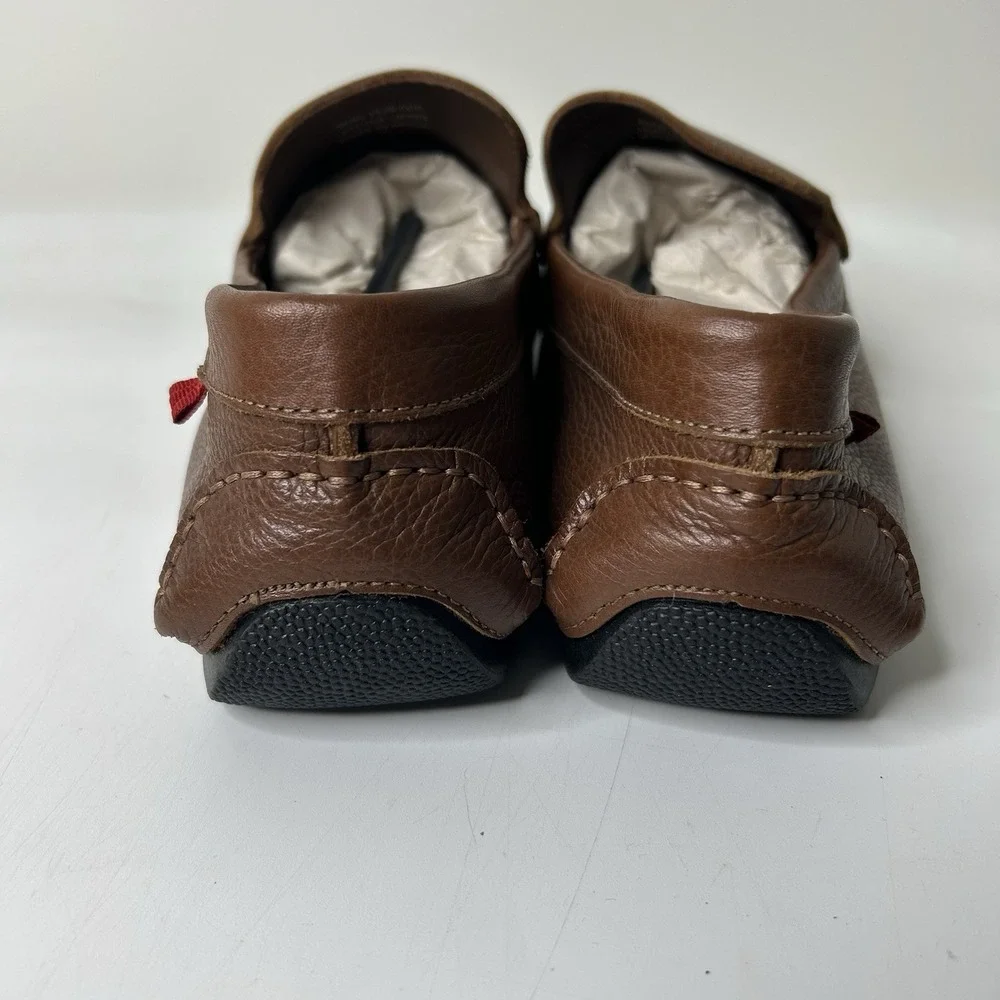 Marc Joseph New York Men's 11 Shoes Brown Leather Slip On Casual Driving Loafer